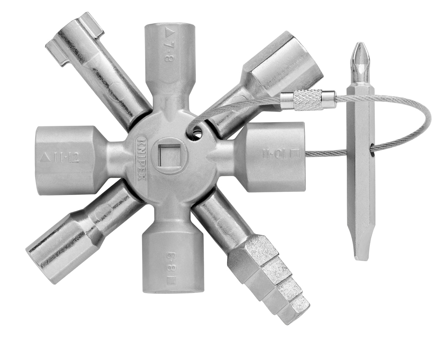 Knipex Twinkey® Universal Control Cabinet Key 00 11 01