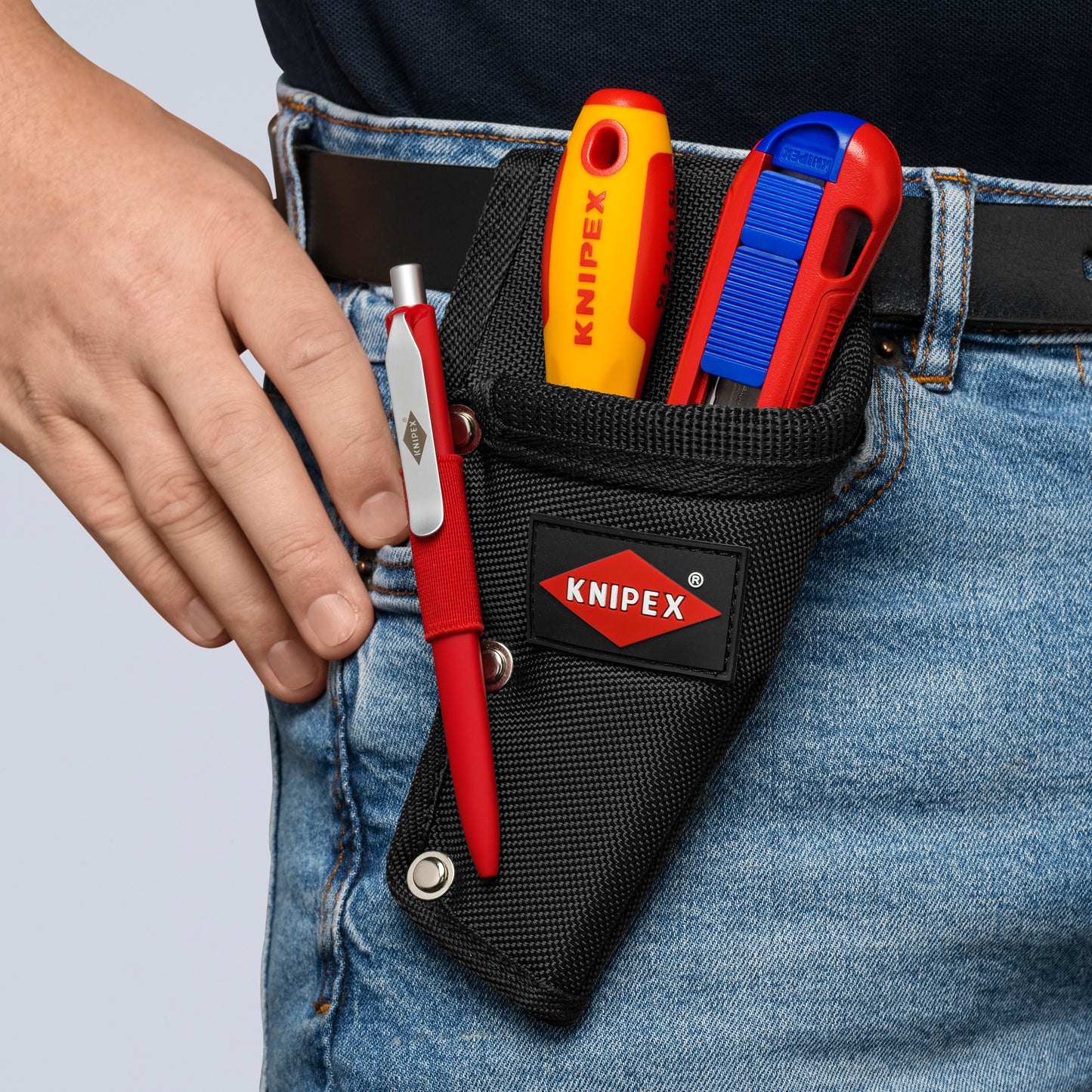 Knipex Multi-Purpose Belt Pouch For 95 05 20 Angled Shears 8.5" 00 19 75 LE