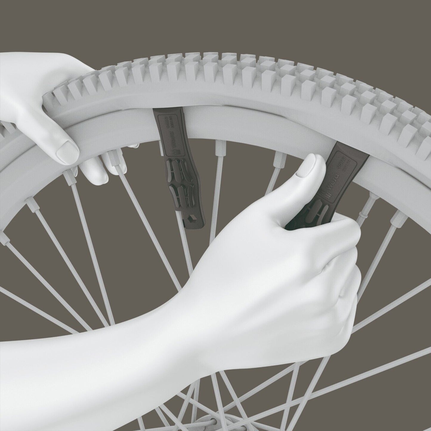 Wera Bicycle Set 3 A Zyklop Mini Ratchet Bit Set 1/4" Drive Metric 05004183001