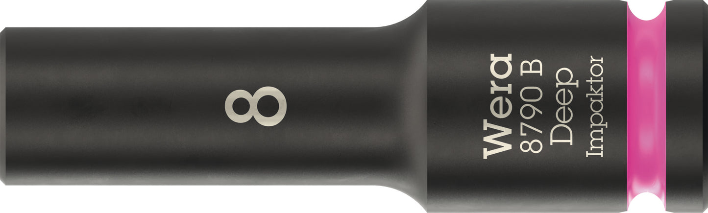 Wera 8790 B Impaktor Deep Socket 3/8" Metric