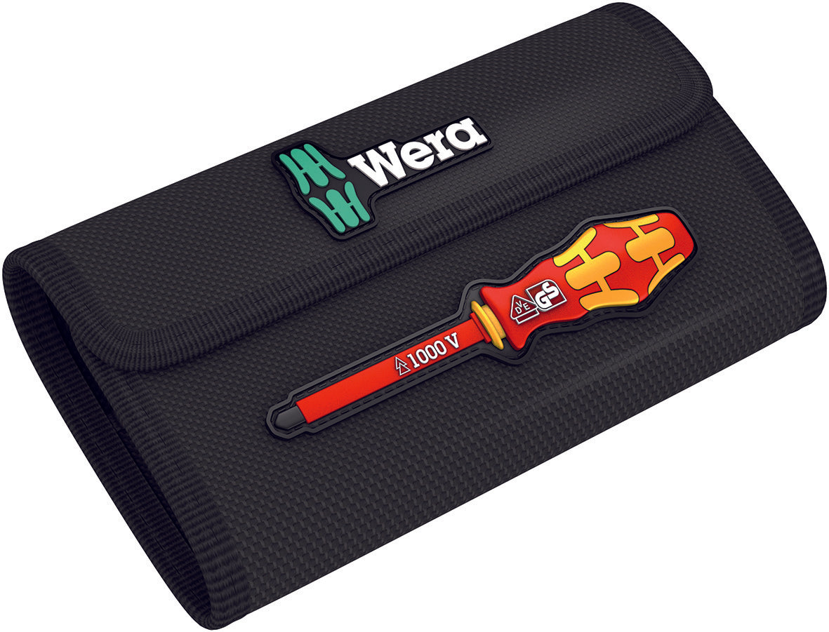 Wera Kraftform Kompakt VDE 17 RA 1 Ratcheting Screwdriver Set Metric 05006618001