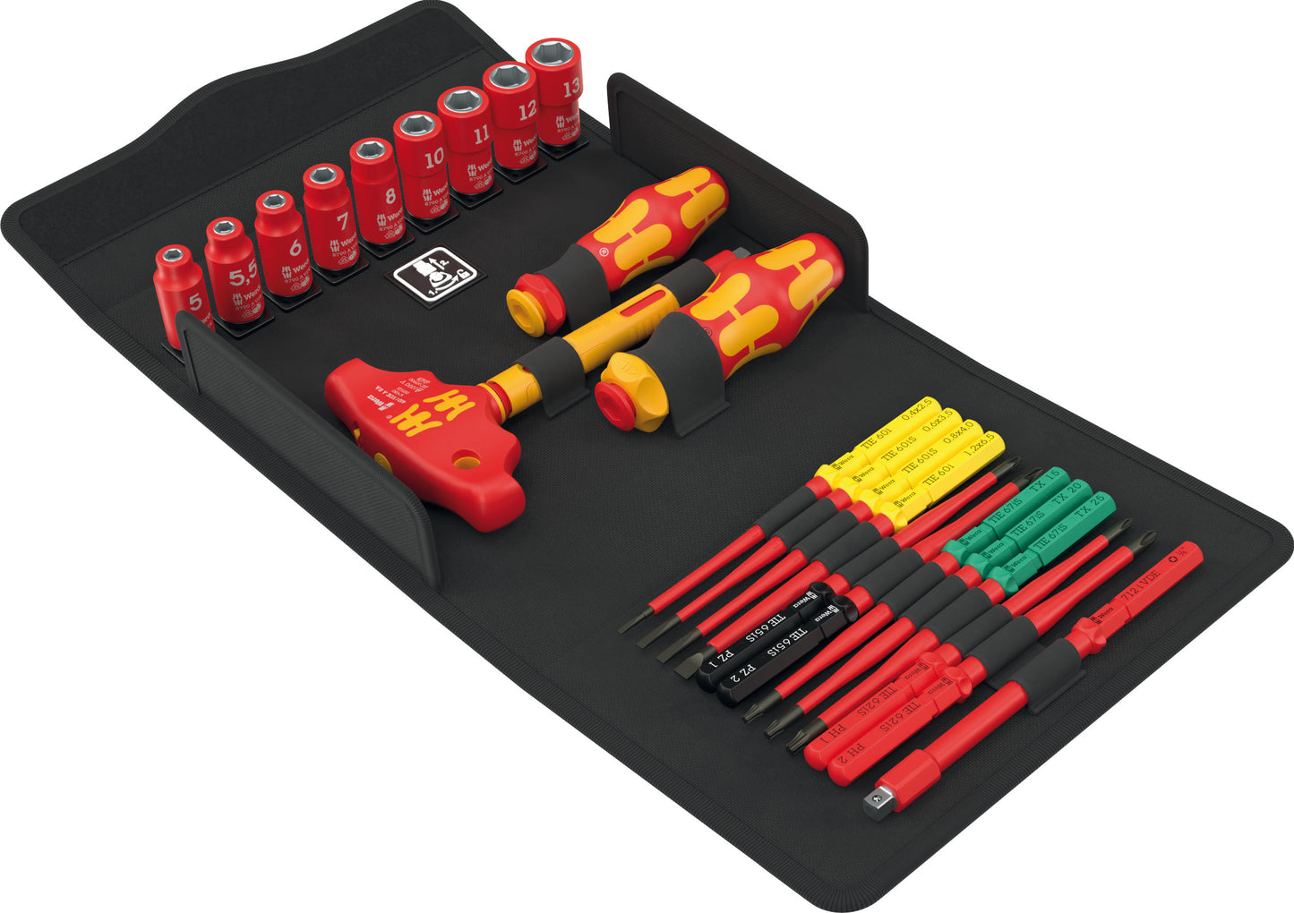 Wera Kraftform Kompakt VDE 24 Allrounder Set 1 25 Pieces Metric 05006632001