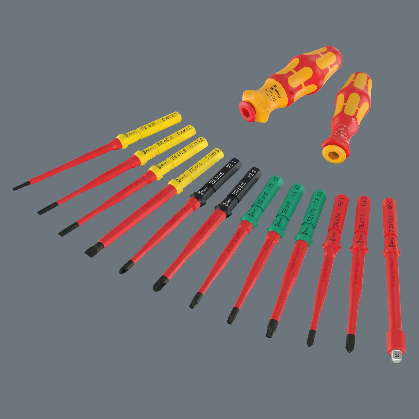 Wera Kraftform Kompakt VDE 24 Allrounder Set 1 25 Pieces Metric 05006632001