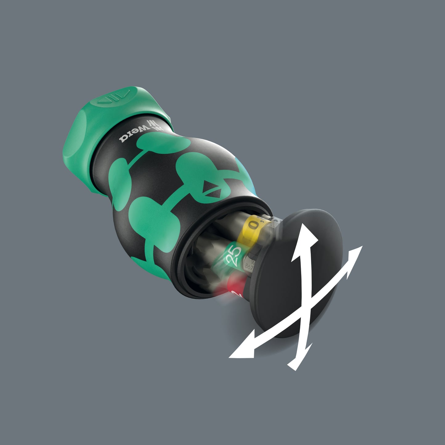 Wera Kraftform Kompakt Stubby Magazine RA 2 Screwdriver Set 6 Pieces 05008892001