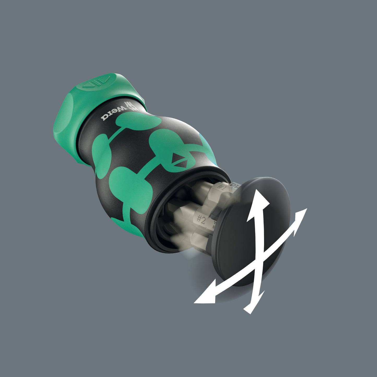 Wera Kraftform Kompakt Stubby Magazine RA 4 Screwdriver Set 6 Pieces 05008893001