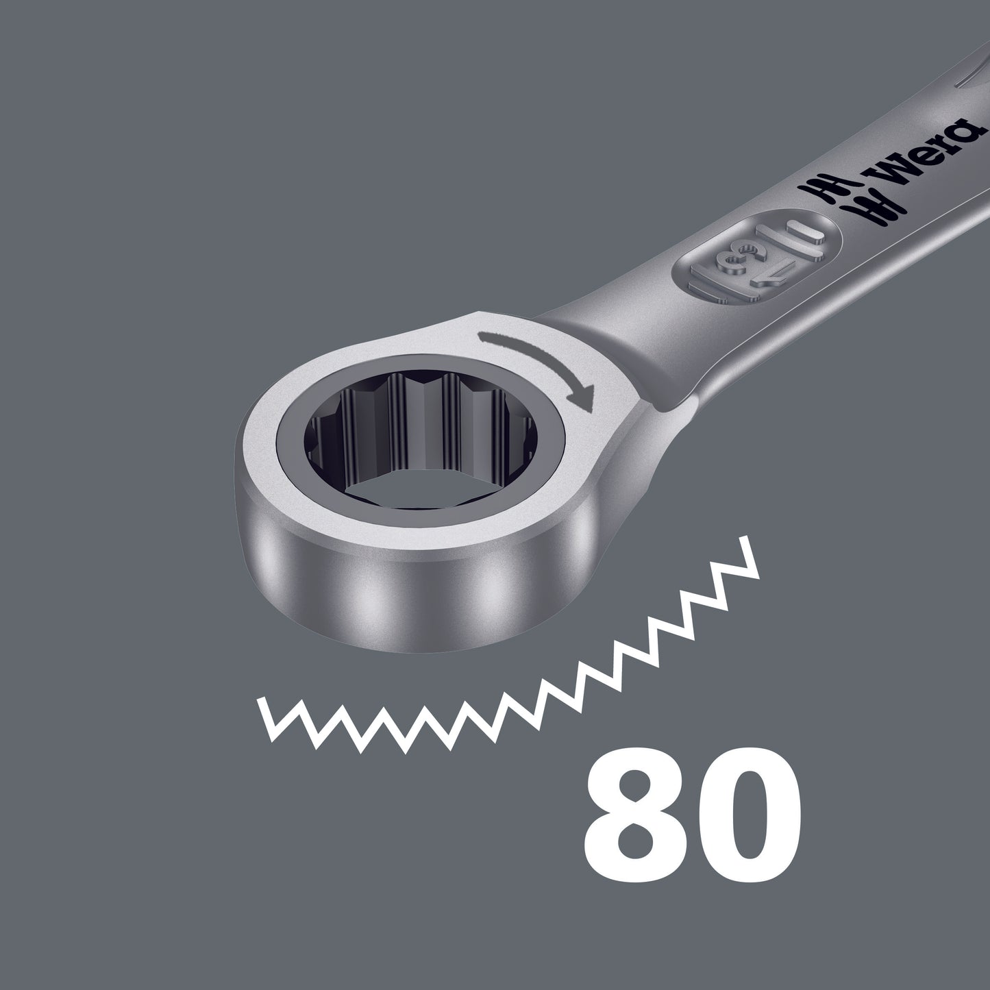 Wera 9631 Magnetic Rail 6000 Joker 2 Ratcheting Wrench Set Metric 05020015001