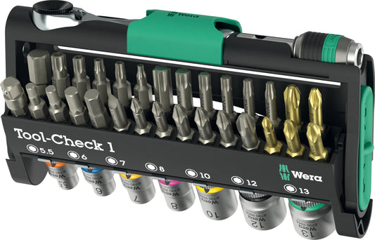 Wera Tool-Check 1 38 Pieces Metric 05049050001