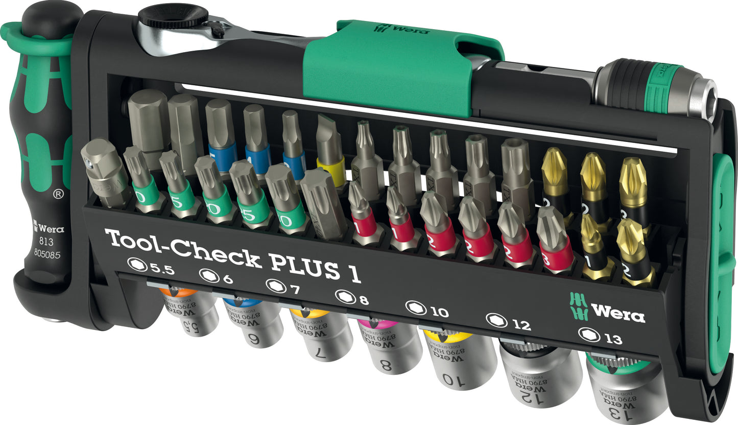 Wera Tool-Check PLUS 1 39 Pieces Metric 05049055001