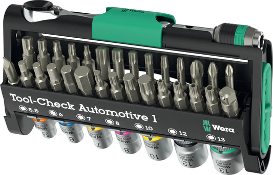 Wera Tool-Check Automotive 1 38 Pieces Metric 05049065001