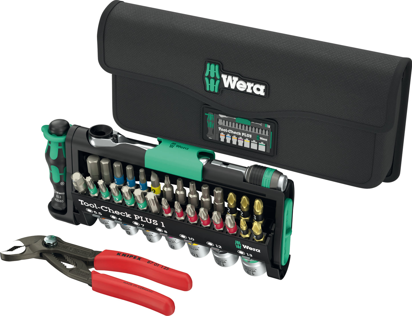 Wera Tool-Check Combi 1 40 Pieces Metric 05049070001