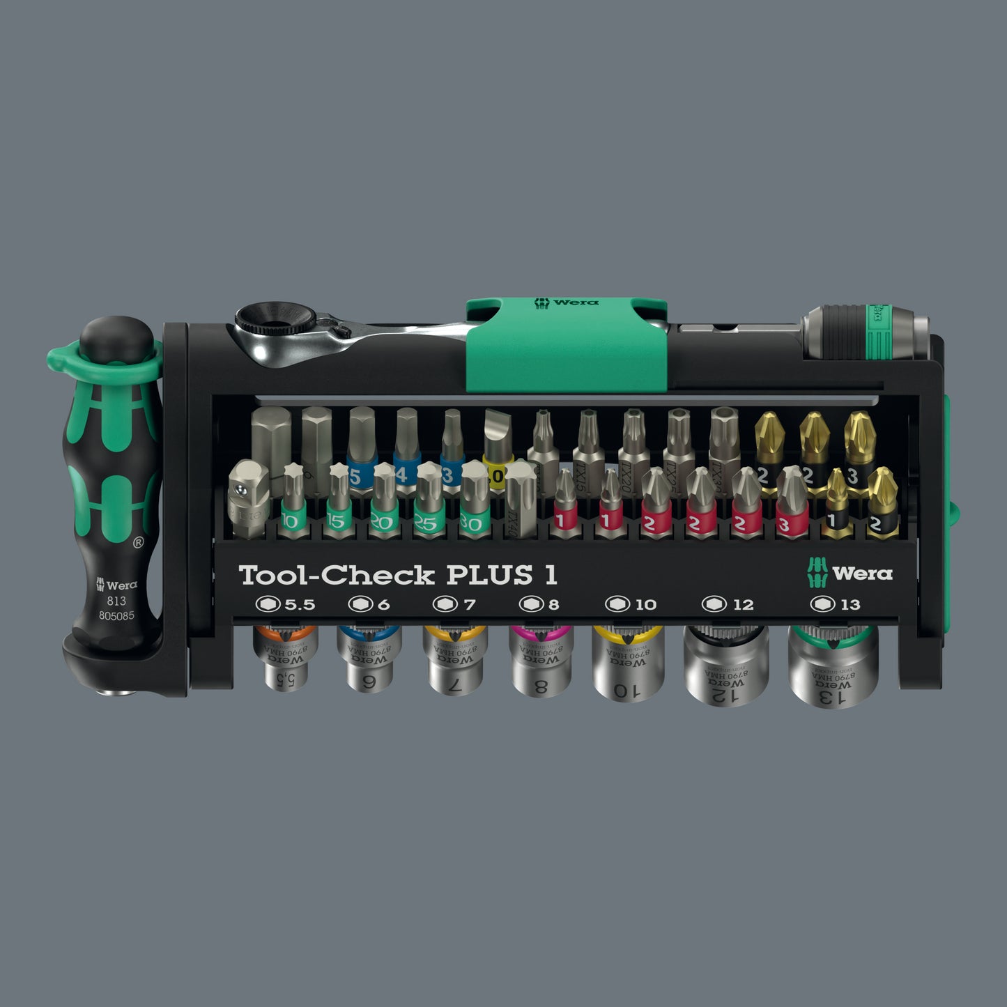 Wera Tool-Check Combi 1 40 Pieces Metric 05049070001