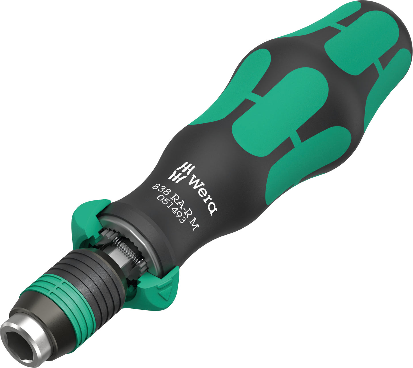 Wera 838 RA-R M Bitholding Ratcheting Screwdriver 1/4" 05051493001