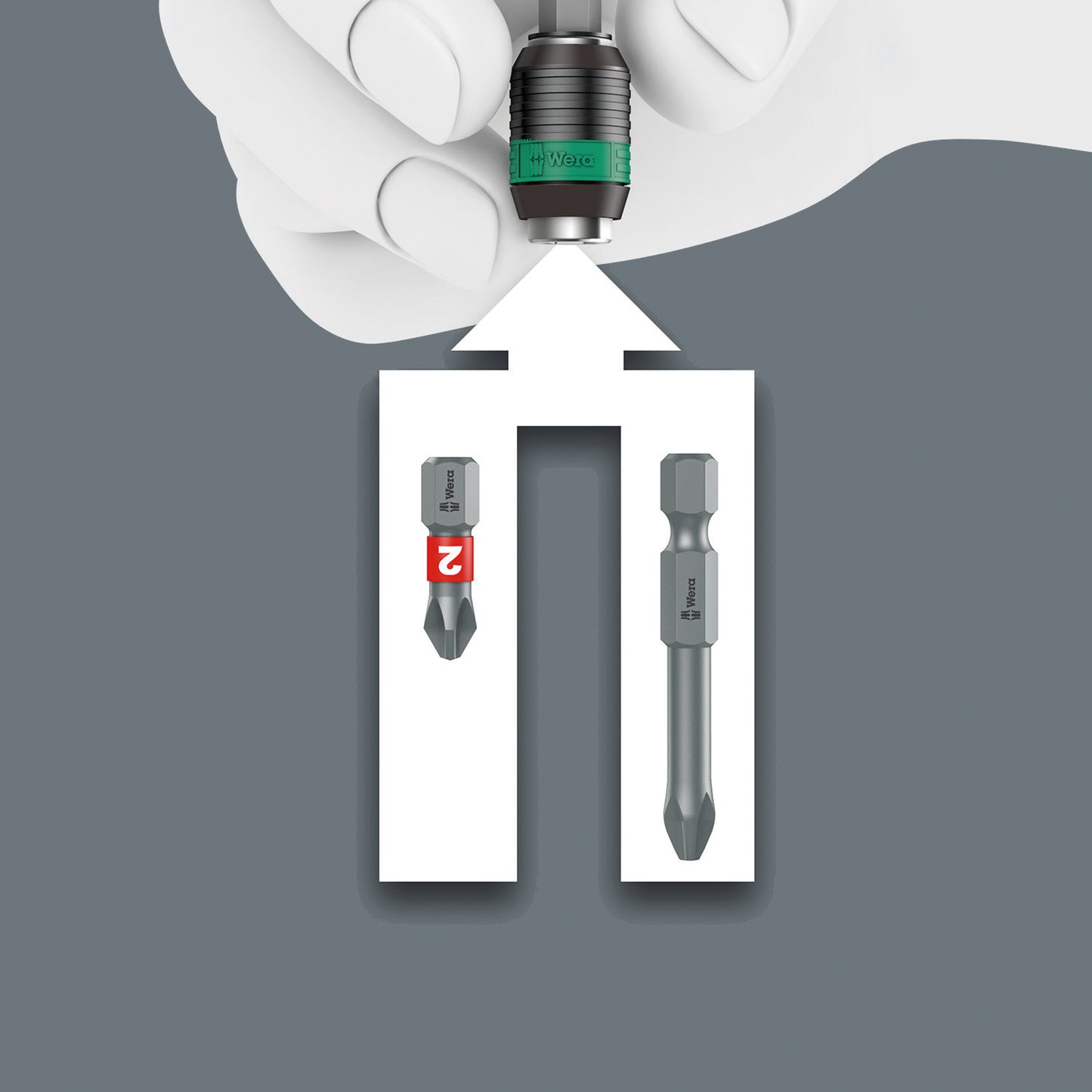 Wera Kraftform Kompakt 20 RA-R Ratcheting Screwdriver Set With Pouch 05051514001