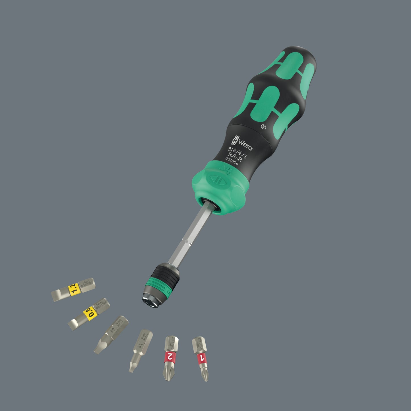 Wera Kraftform Kompakt 26 RA-R Ratcheting Screwdriver Set With Pouch 05051516001