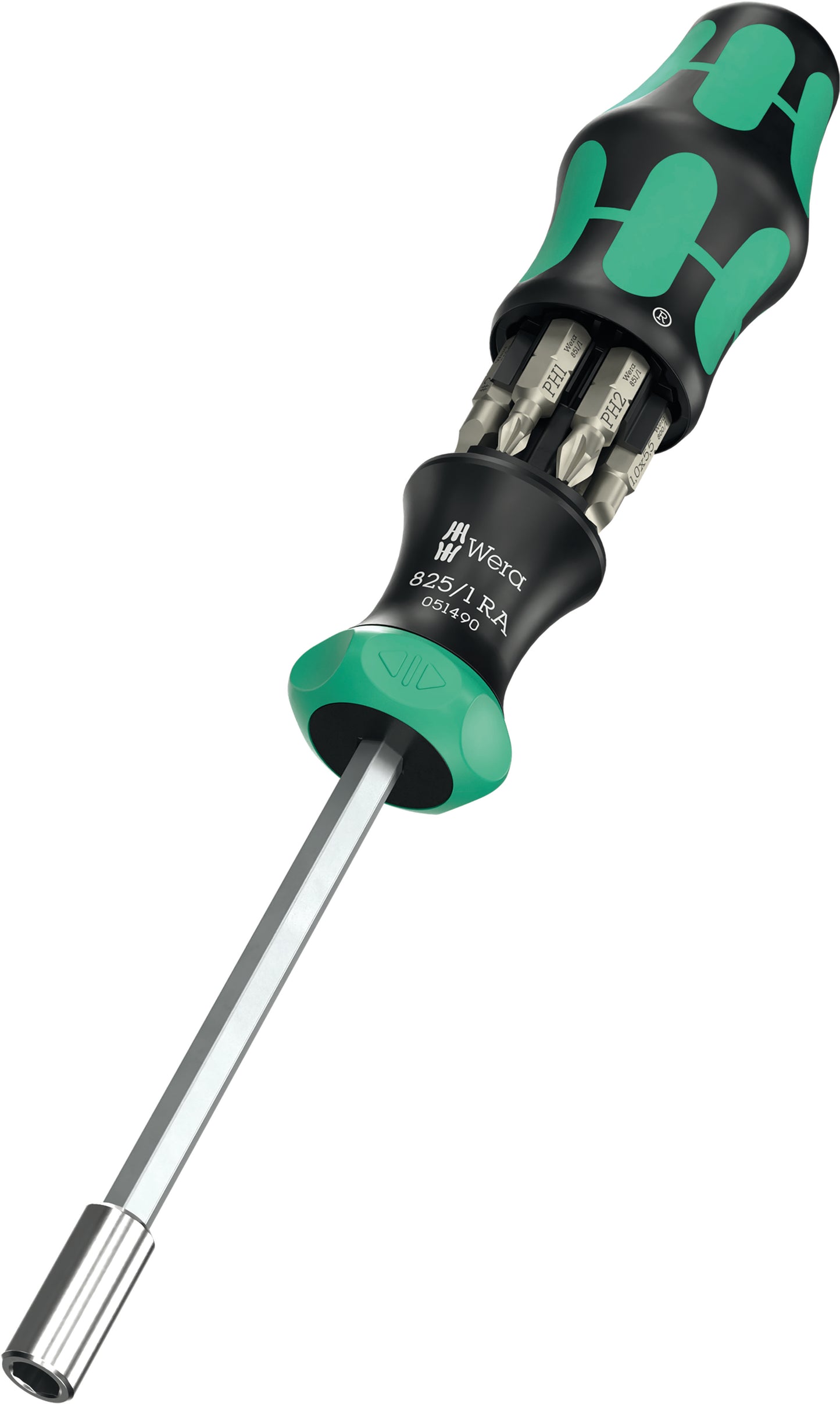 Wera Kraftform Kompakt 27 RA 2 Ratcheting Screwdriver Set 6 Pieces 05051518001