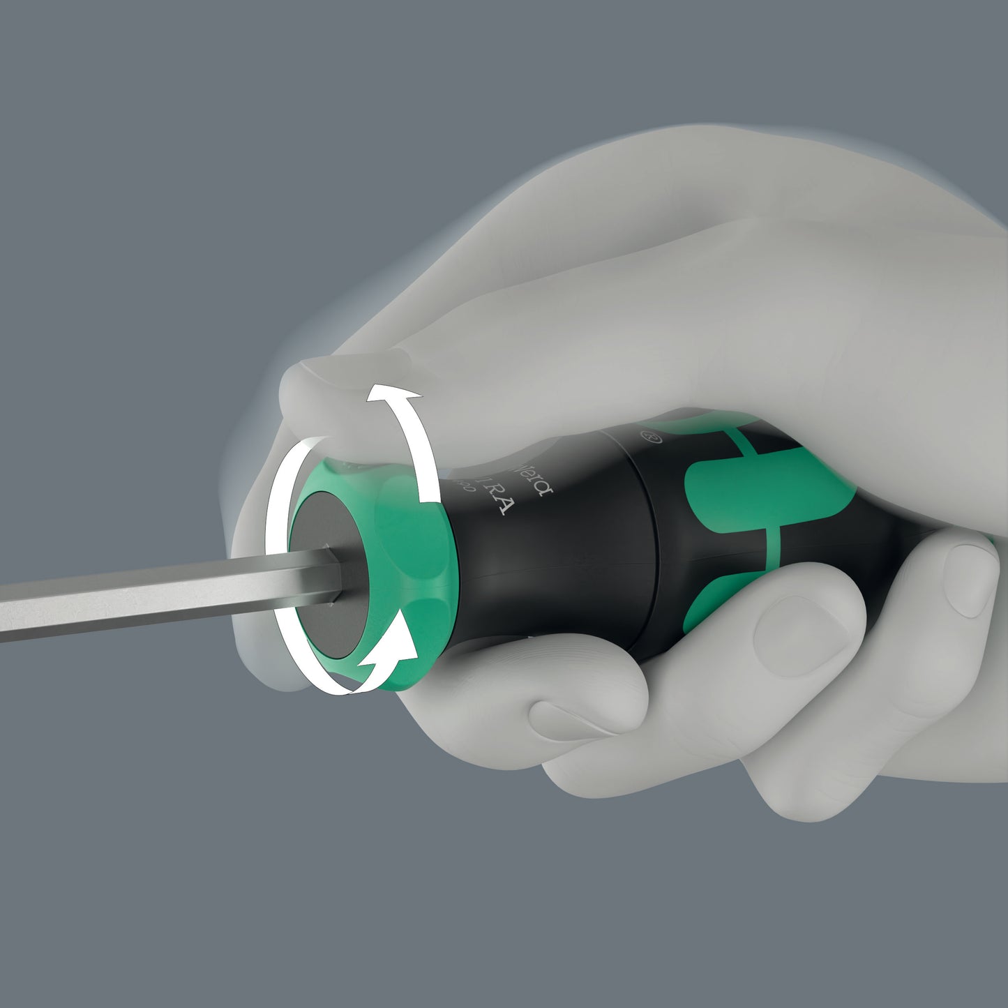 Wera Kraftform Kompakt 27 RA 2 Ratcheting Screwdriver Set 6 Pieces 05051518001