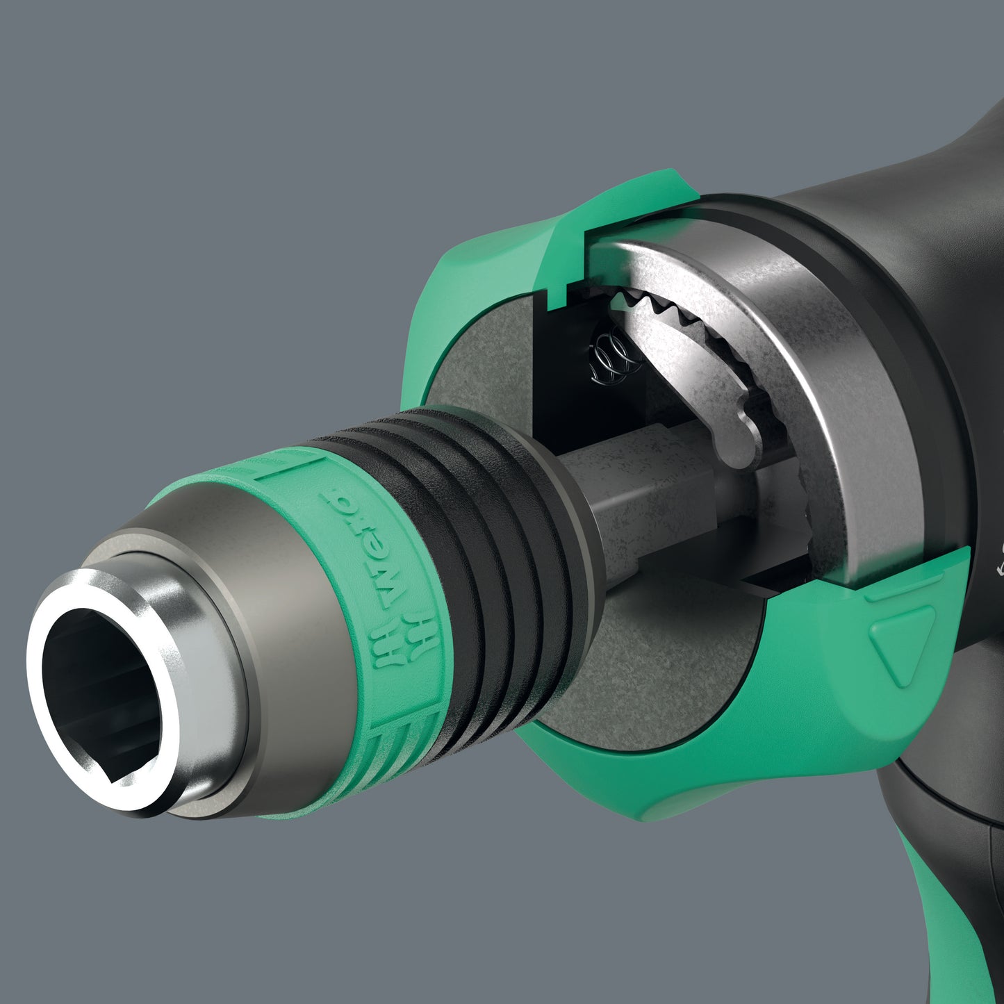 Wera Kraftform Kompakt Pistol RA-R 1 Ratcheting Screwdriver Set 05051535001