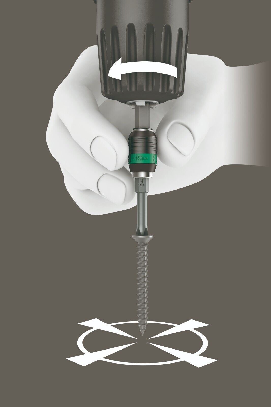 Wera 889/4/1 K Rapidaptor Universal Bit Holder 05052502001