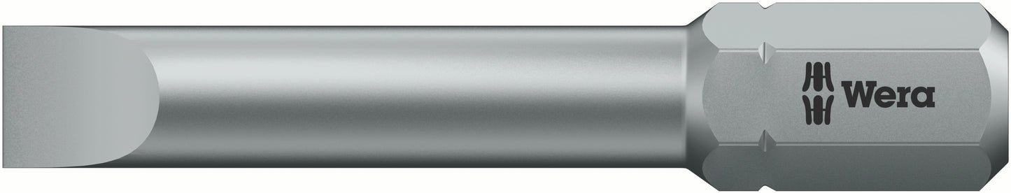 Wera 800/2 Z Slotted Screwdriver Bit 2 x 12 x 41 mm 05057240001