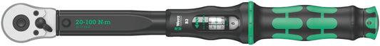 Wera Click-Torque B 2 Torque Wrench 20 - 100 Nm 3/8" Drive 05075611001