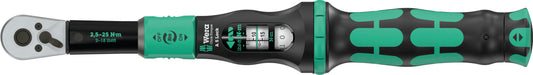Wera Click-Torque Lock A 5 Torque Wrench 2.5 -25 Nm 1/4" Drive 05075690001
