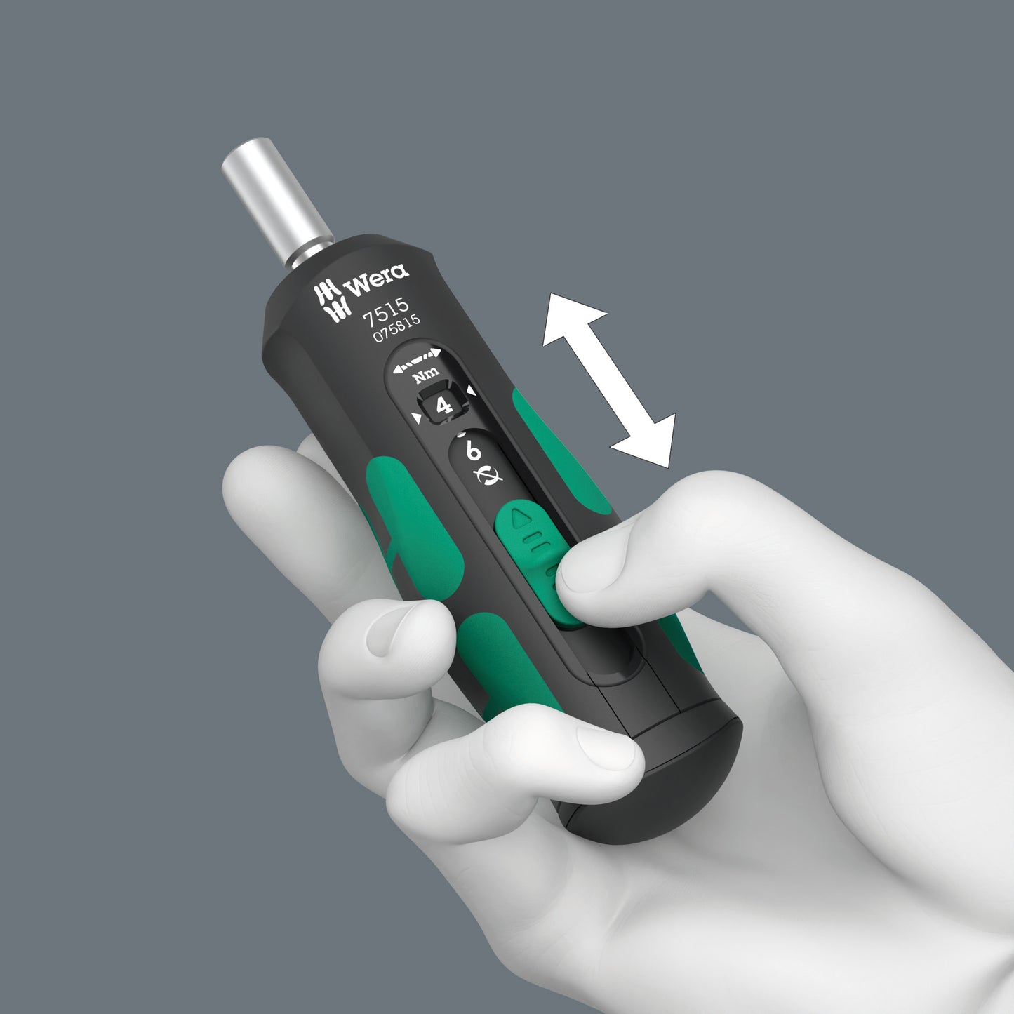 Wera 7515 Kraftform Safe-Torque Speed Torque Screwdriver 2-6 Nm 05075815001