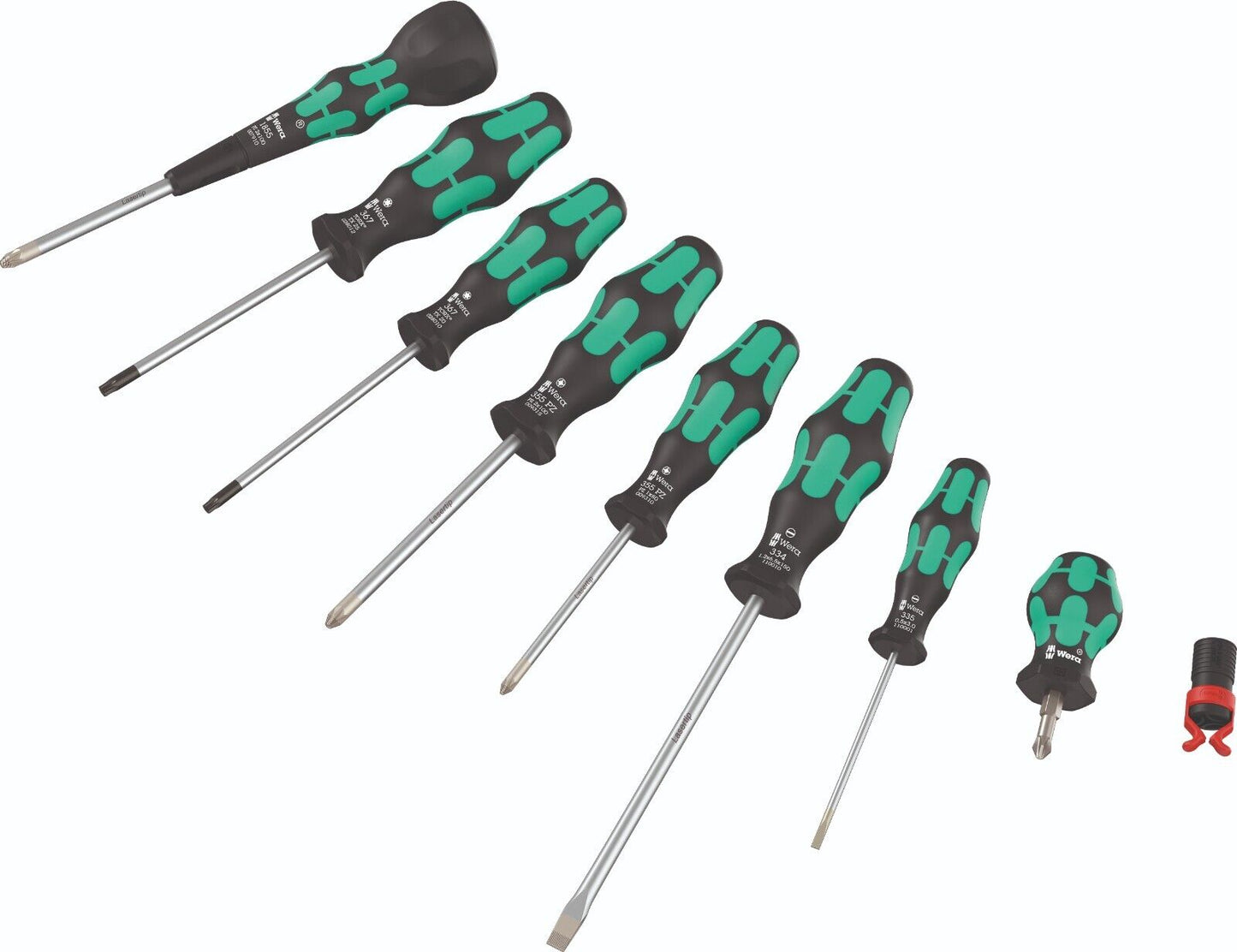 Wera 9528 Ball Grip Set 2 Screwdriver Set 9 Pieces 05134029001