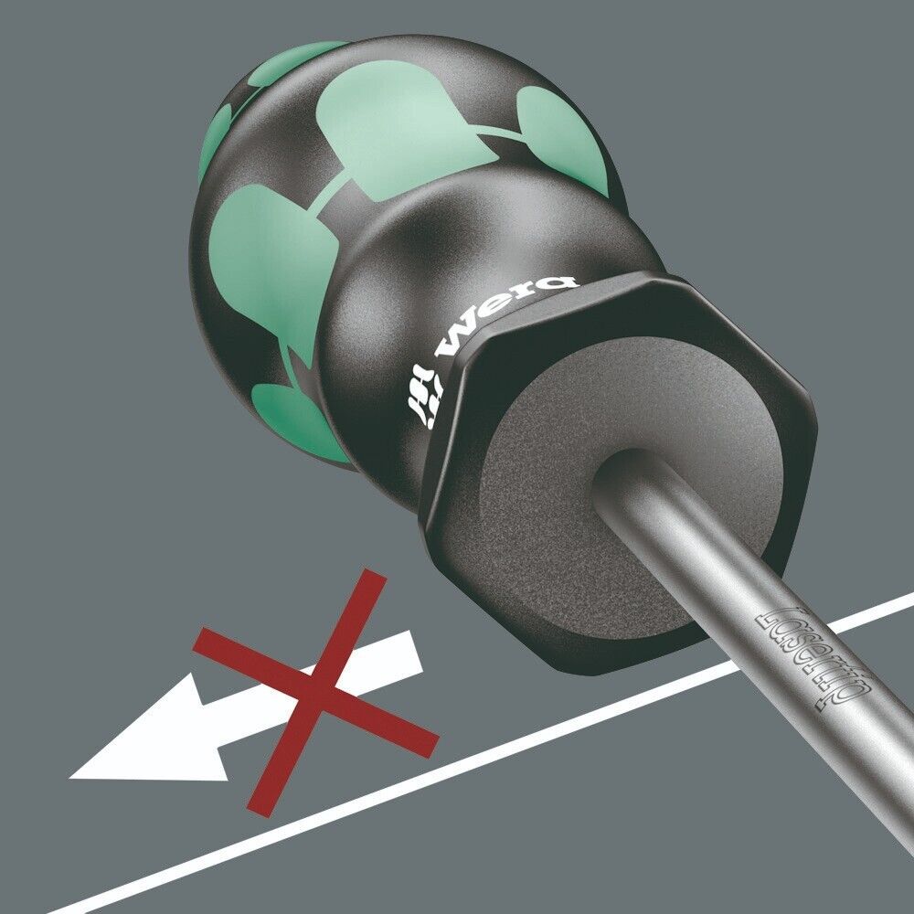 Wera 9528 Ball Grip Set 2 Screwdriver Set 9 Pieces 05134029001