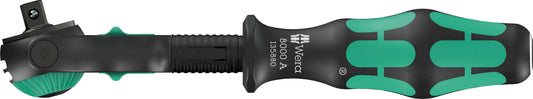 Wera 8000 A Black Edition Zyklop Speed Ratchet Wrench 1/4" Drive 05135880001