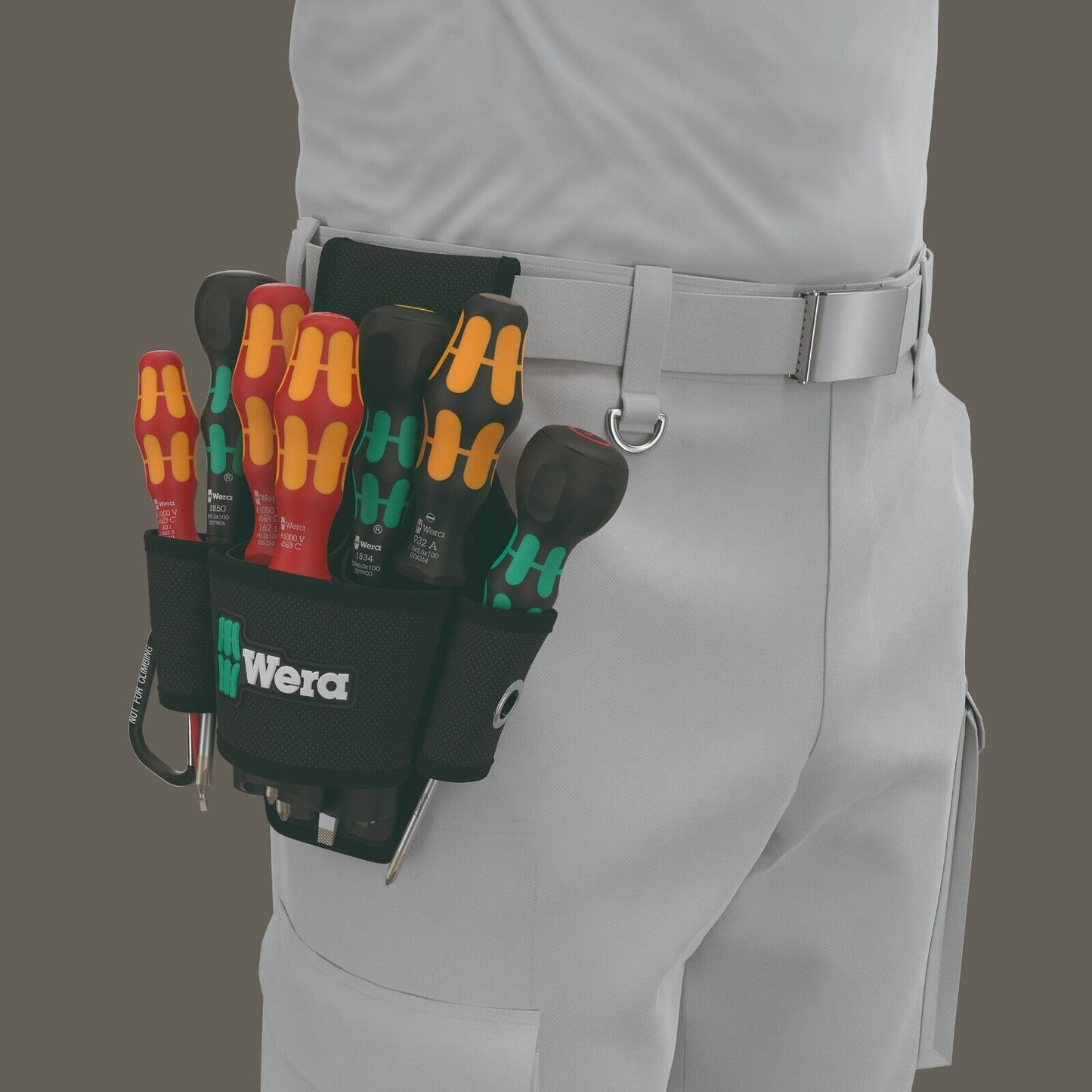 Wera 9621 Belt Holster Set 2 Screwdriver Set 8 Pieces 05136033001