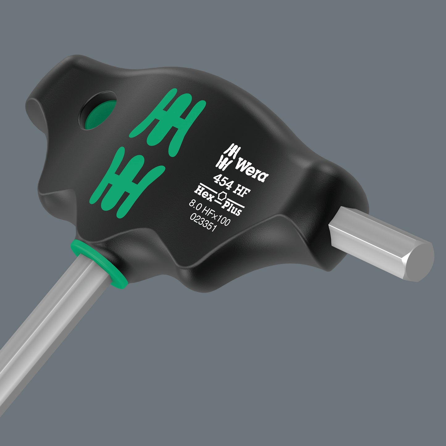 Wera 454/5 HF SHK Set 1 Hex-Plus T-Handle Screwdriver Set Metric 05136070001