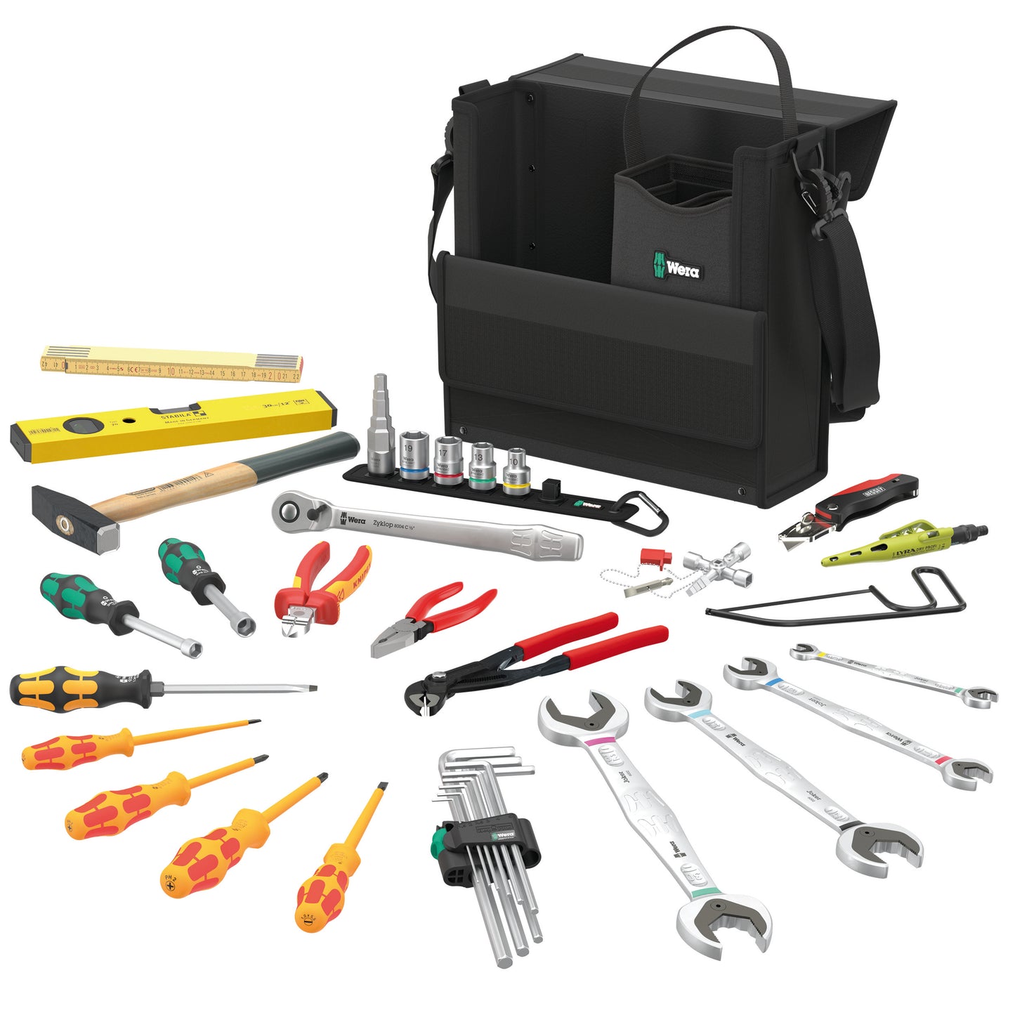Wera 2go SHK 1 Plumbing Heating and Air Conditioning Tool Set 05136071001