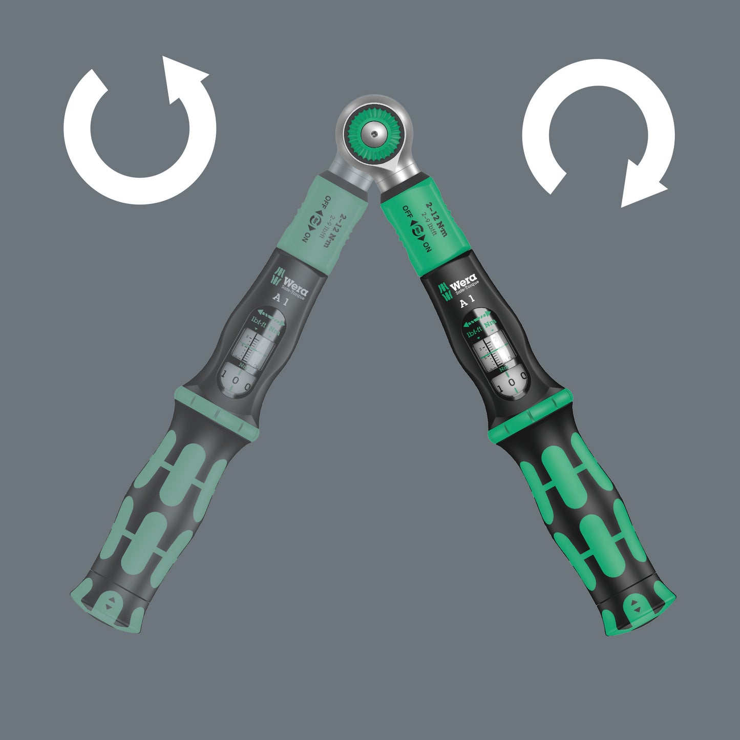 Wera Safe Torque A 1 SHK Wrench Set 1 2-12 Nm 1/4" Drive Metric 05136073001