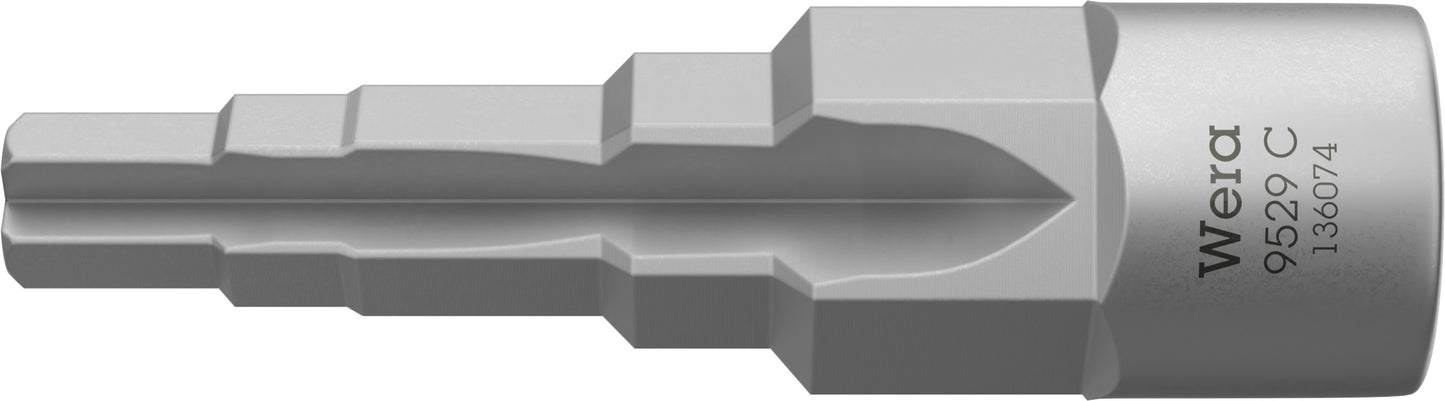 Wera 9529 C SB Step Wrench 1/2" Drive 05136074001