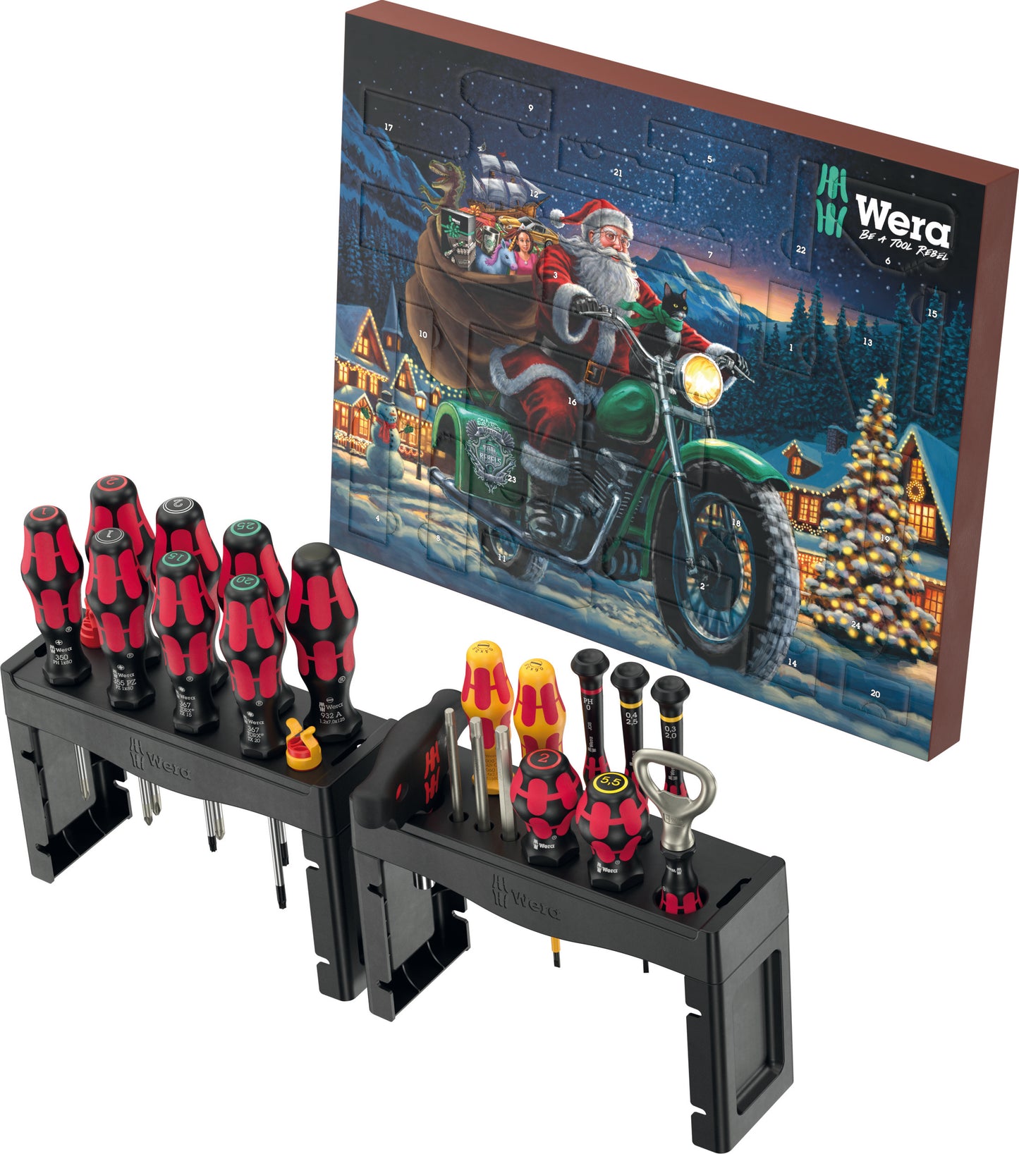 Wera 2025 Advent Calendar Tool Set 28 Pieces 05136610001