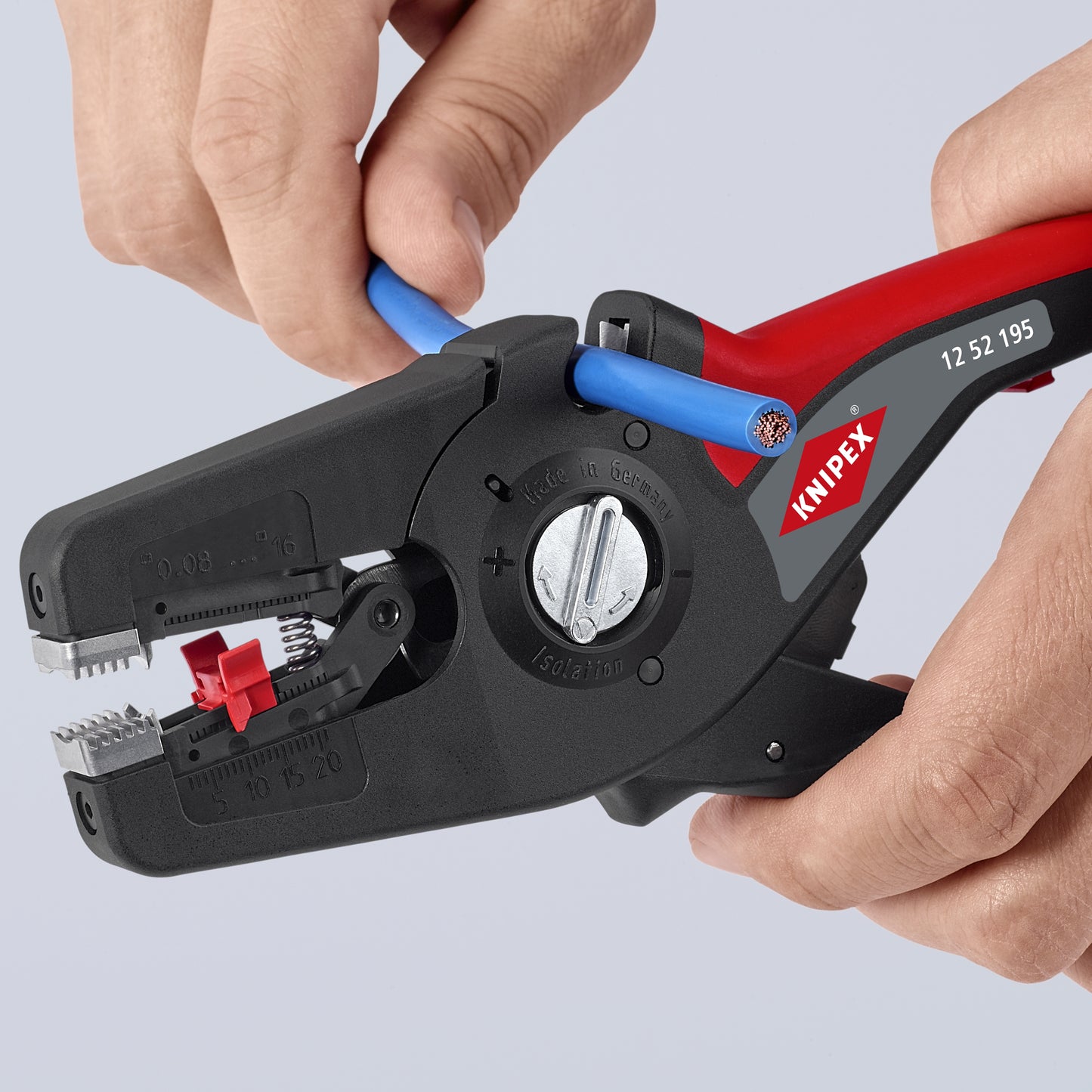 Knipex PreciStrip16 Automatic Wire Strippers 6-28 AWG 7 3/4" 12 52 195