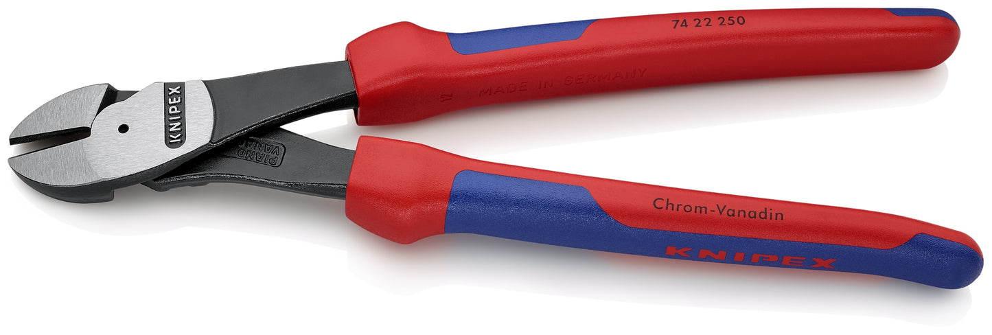 Knipex High Leverage Angled Diagonal Cutters 10" 74 22 250