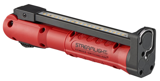 Streamlight Stinger Switchblade® LED USB Rechargeable Bar Flashlight Red 76800