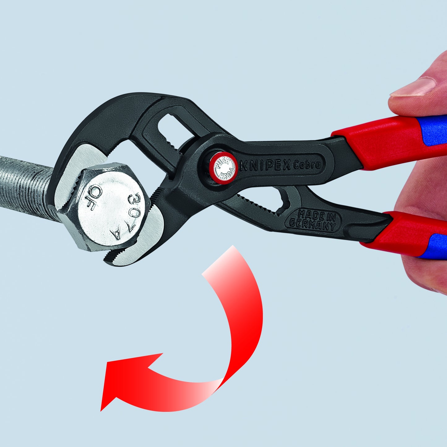 Knipex Cobra® Quickset Water Pump Pliers 10" 87 21 250