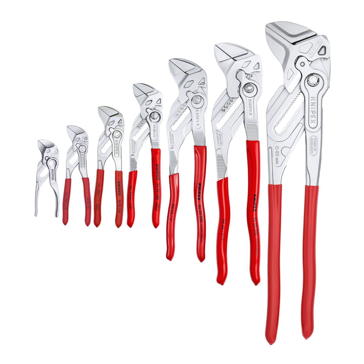 Knipex Pliers Wrench Set 7 Pieces 9K 00 80 167 US