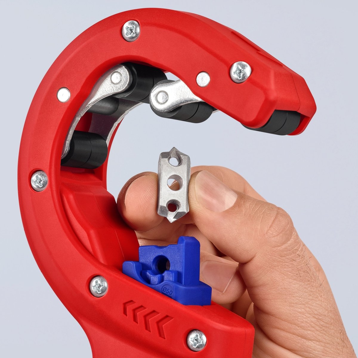 Knipex DP50 Plastic Drain Pipe Cutter 8" 90 23 01 BKA - Mr. Tools