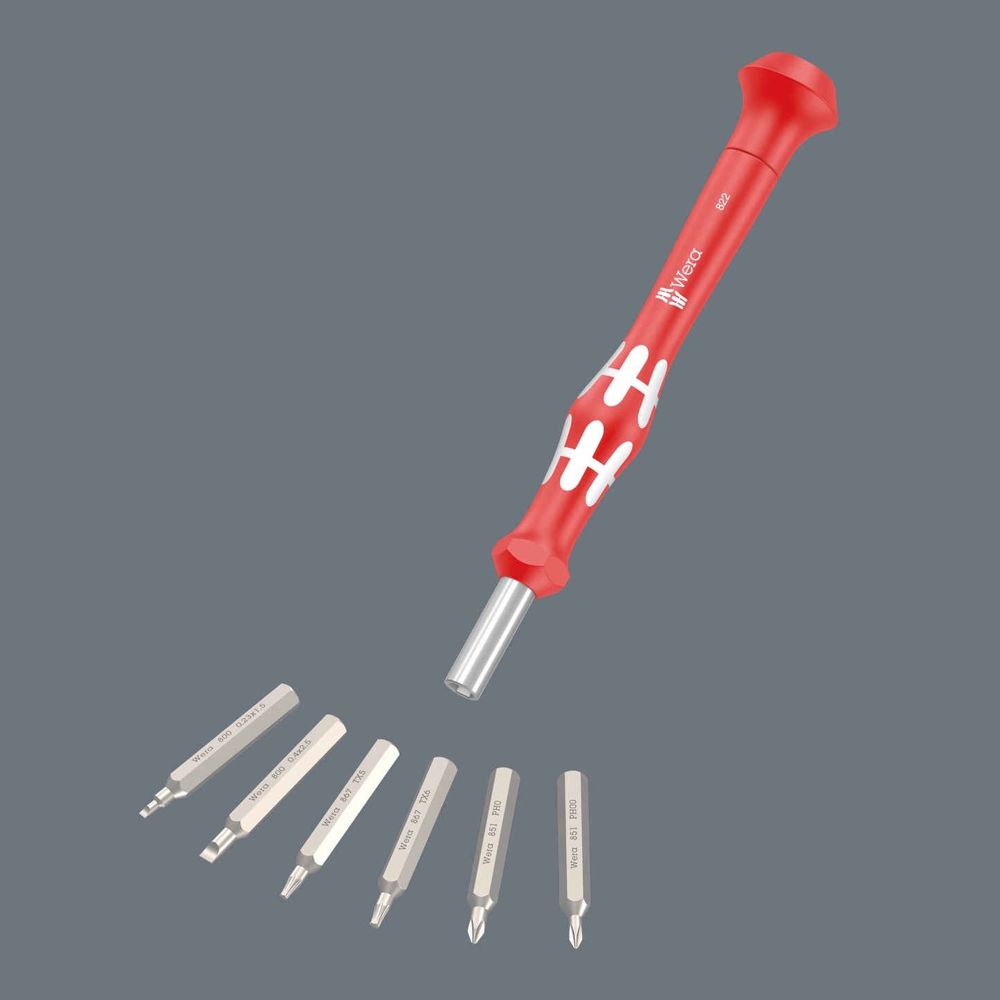 Wera 2023 Advent Calendar Tool Set - Limited Edition Christmas Gift with Hex Key Set, Screwdrivers, Bits & Accessories – 05136607001