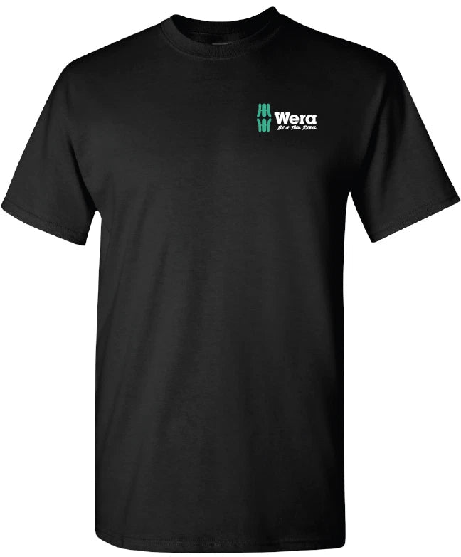 Wera Tools Tool Rebel Short Sleeve T-Shirt – Black (WERATRSHIRT) - Mr. Tools