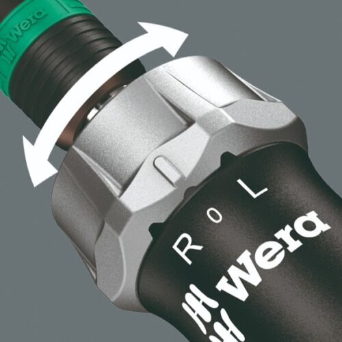 Wera 80 RA Kraftform Kompakt Vario Ratcheting Screwdriver 05002901001