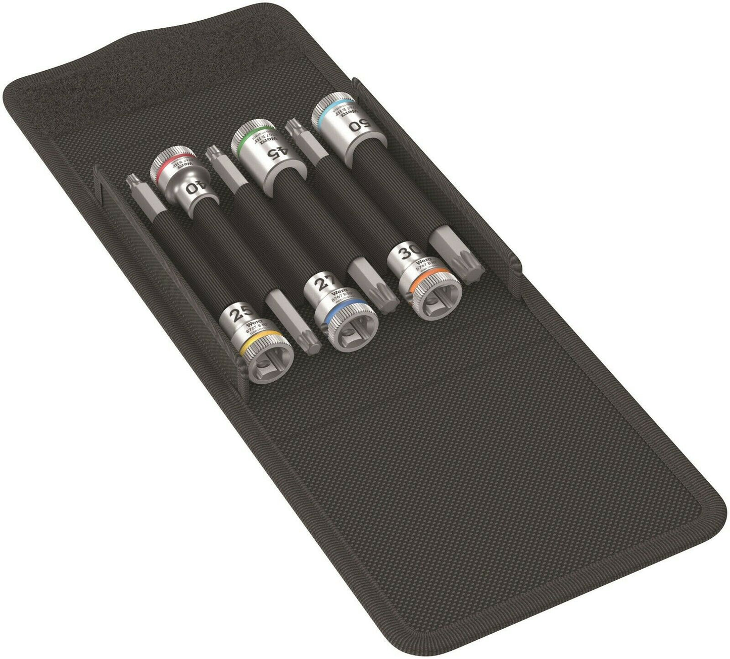 wera 8767 b torx® hf 1 zyklop socket set 3/8" drive 6 piece 05003185001