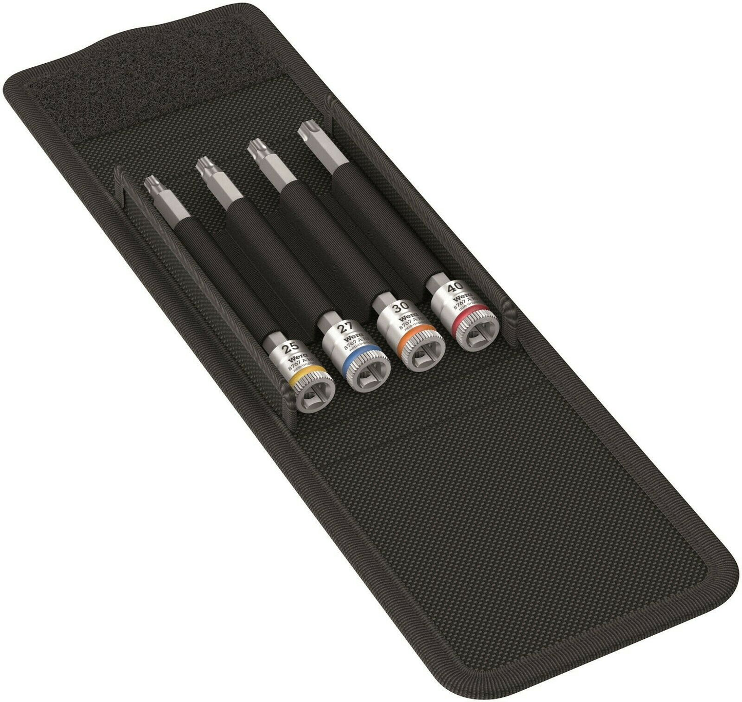 wera 8767 a torx® hf 1 zyklop socket set 1/4" drive 4 piece 05003375001