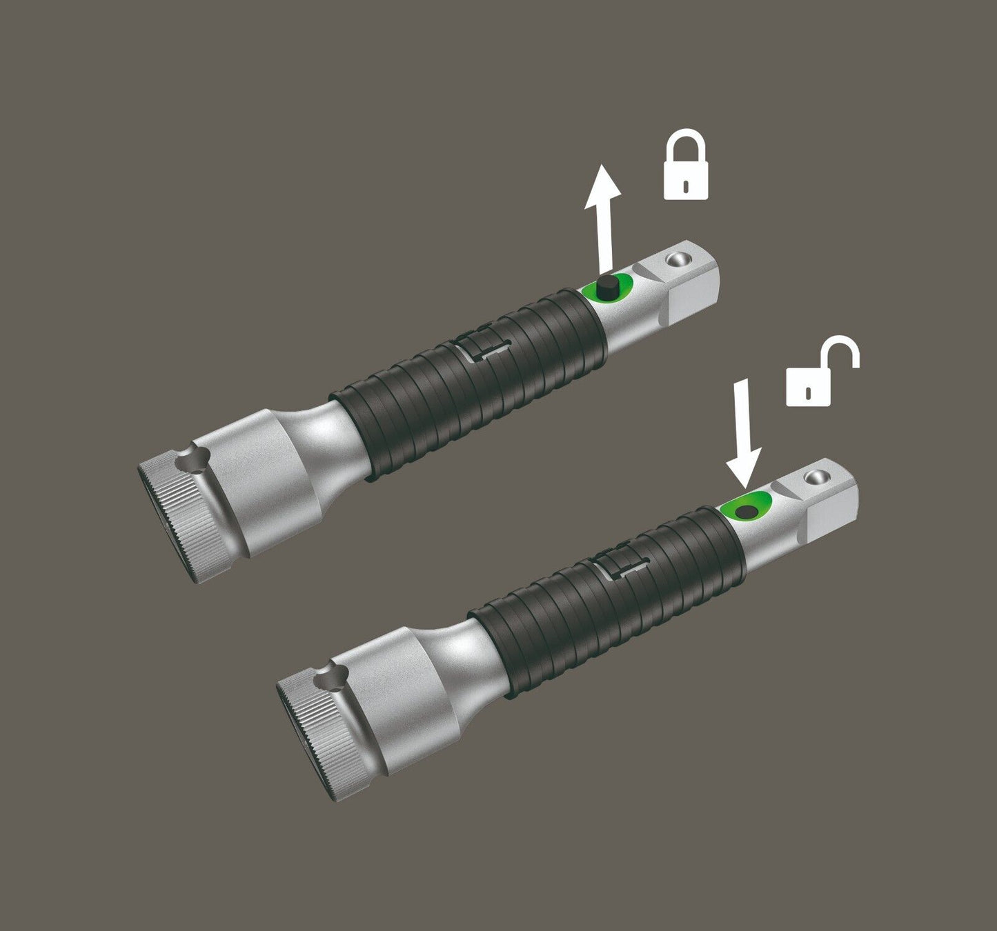 Wera 8100 SB All In Zyklop Speed Ratchet Set HF 3/8" Drive Metric 05003536001
