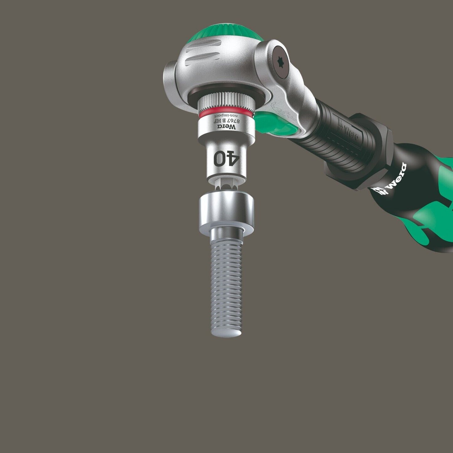 Wera 8100 SB All In Zyklop Speed Ratchet Set HF 3/8" Drive Metric 05003536001