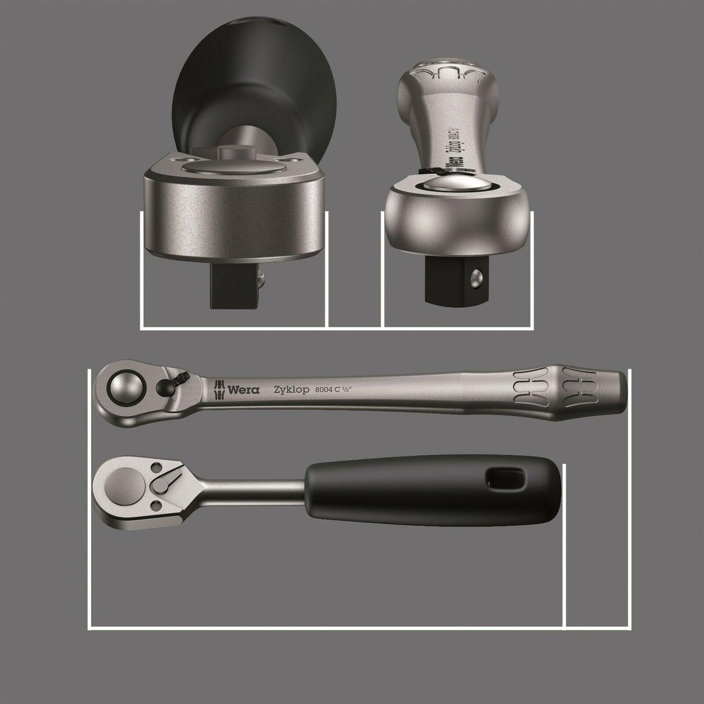 wera 8100 sb 8 zyklop metal switch ratchet set 3/8" drive metric 05004048001