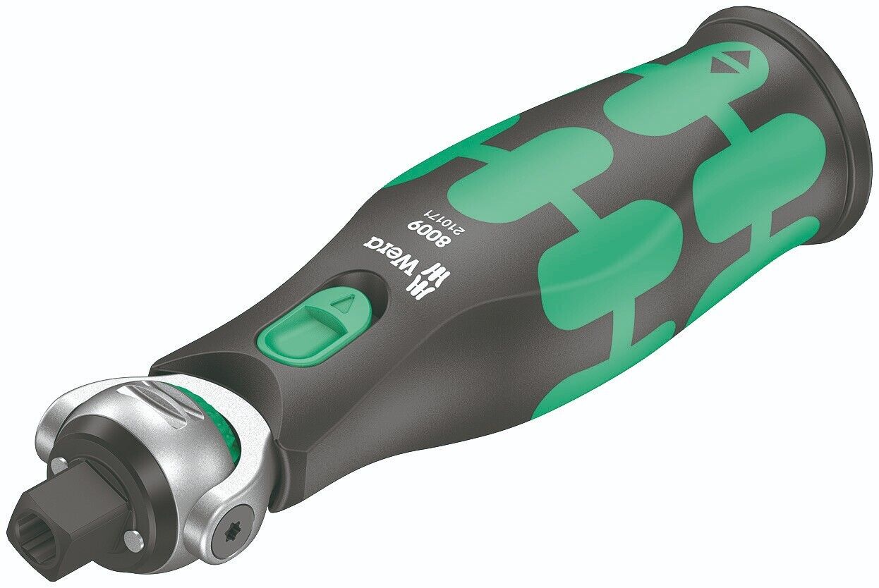 Wera 8009 Zyklop Pocket Set 2 Socket Wrench Set 3/8" Drive Metric 05004281001